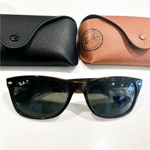 Ray-ban New Wayfarer Classic - Polished Tortoise, Polarized